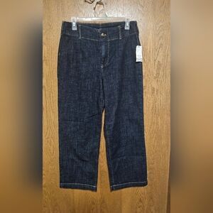 Womans Denim Pants Wide Leg